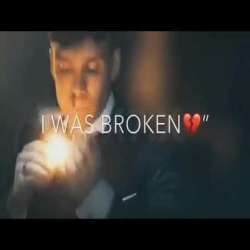 I Was Broken From Young Age Believer ringtone Poster
