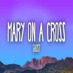 Ghost - Mary On A Cross Poster